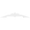 Ekena Millwork Vanguard Architectural Grade PVC Gable Bracket, 108"W x 18"H x 4"D x 6"F, 4/12 Pitch GBP108X18X0406VAN00 - alternate 4